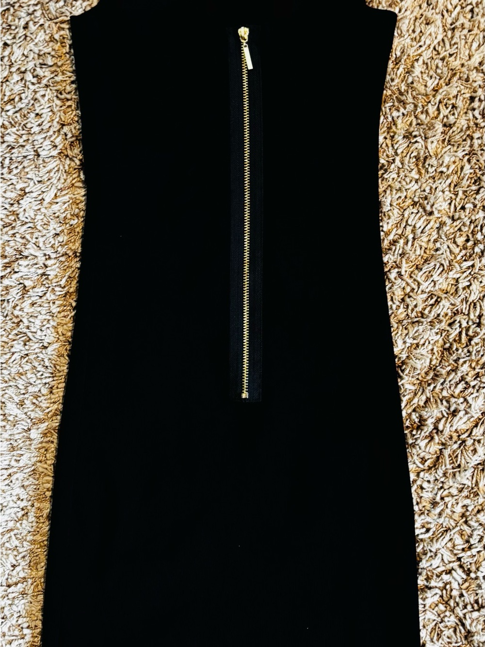 Zara Black Cross-Front Mini Knit Sheath Dress - Picture 5 of 6